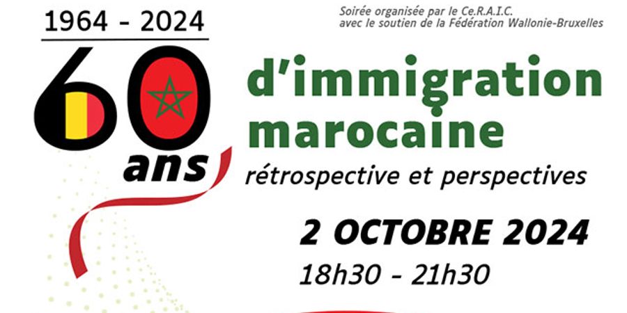 image - 60 ans de l'immigration marocaine en Belgique - rétrospectives et perspectives