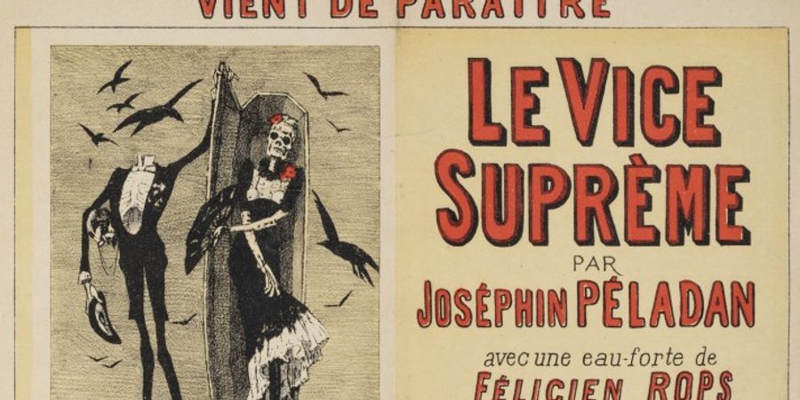 image - Expo-focus : Félicien Rops & Joséphin Péladan : les vices suprêmes