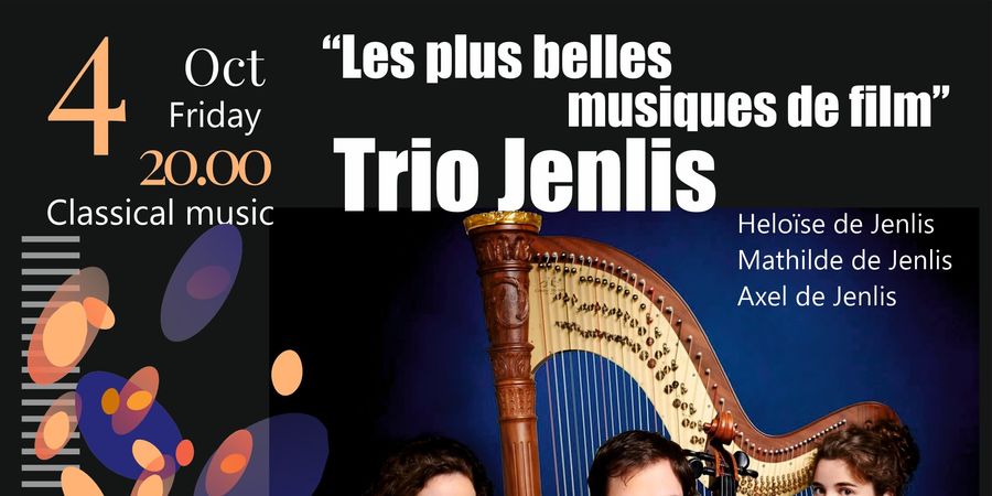 image - Concert de Musique de Film Trio Jenlis