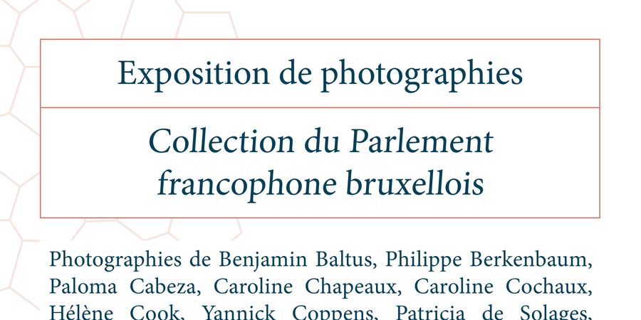 image - Expo photo de la Collection du Parlement francophone bruxellois