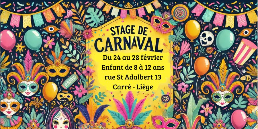 image - Stage carnaval pour 8 à 12 ans maquillage et costumes avec légumes