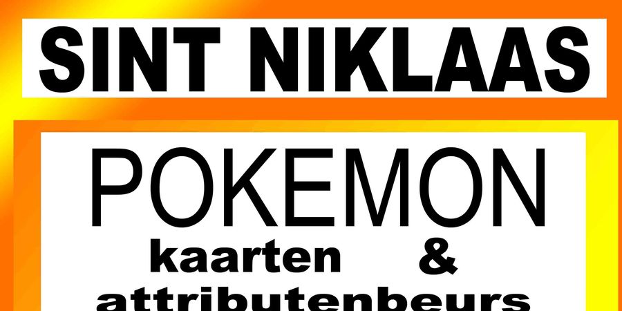 image - Pokémonkaarten beurs te Sint-Niklaas