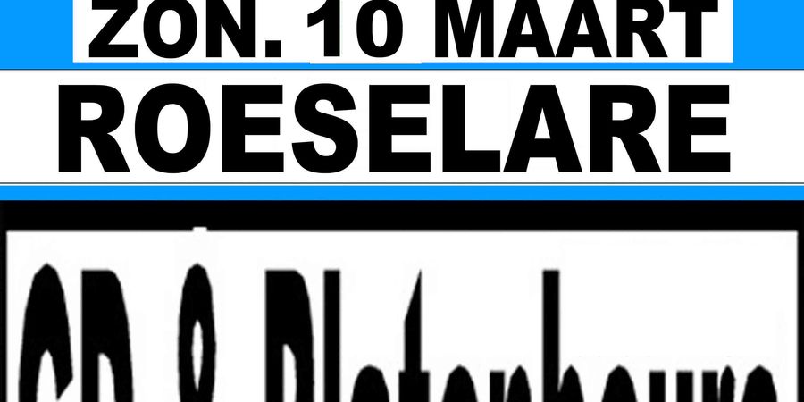 image - Cd & Platenbeurs te Roeselare