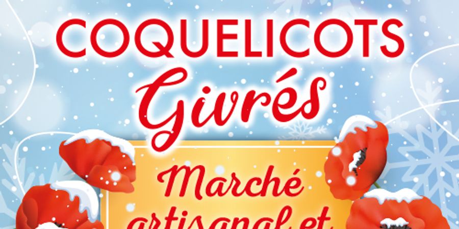 image - Les Coquelicots Givrés, marché artisanal et gourmand
