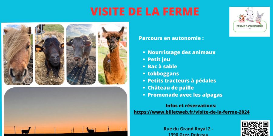 image - Visite de la ferme - parcours en autonomie