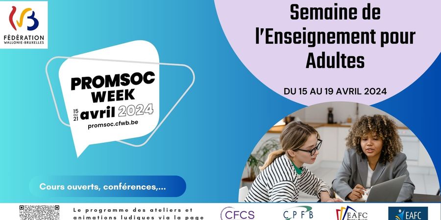 image - Semaine de l'Enseignement pour Adultes 2024