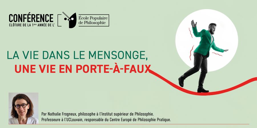 image - La vie dans le mensonge, une vie en porte-à-faux