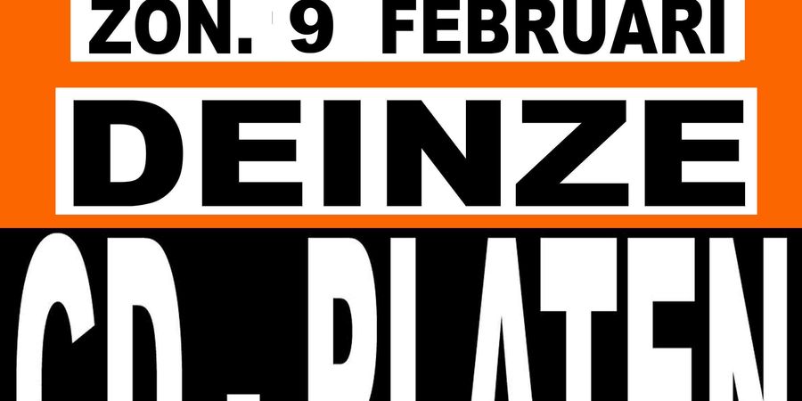 image - 25ste Mega Muziekbeurs + Boekenbeurs te Deinze