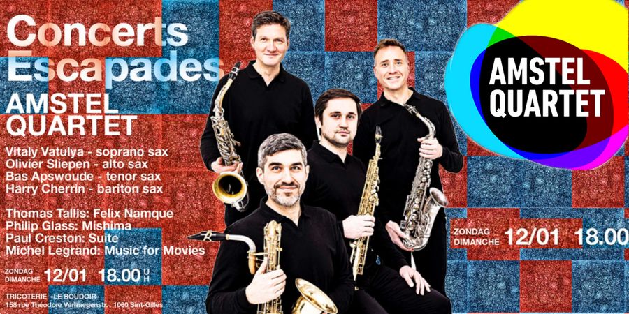 image - Amstel Quartet par Concerts Escapades