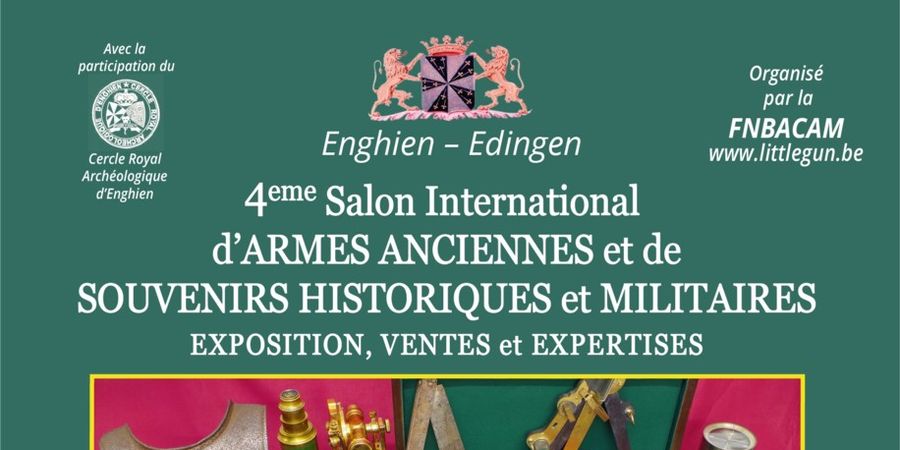 image - SALON INTERNATIONAL D’ARMES ANCIENNES ET DE SOUVENIRS HISTORIQUES ET MILITAIRES