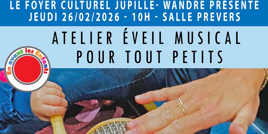 image - ATELIER ÉVEIL MUSICAL POUR TOUT PETITS