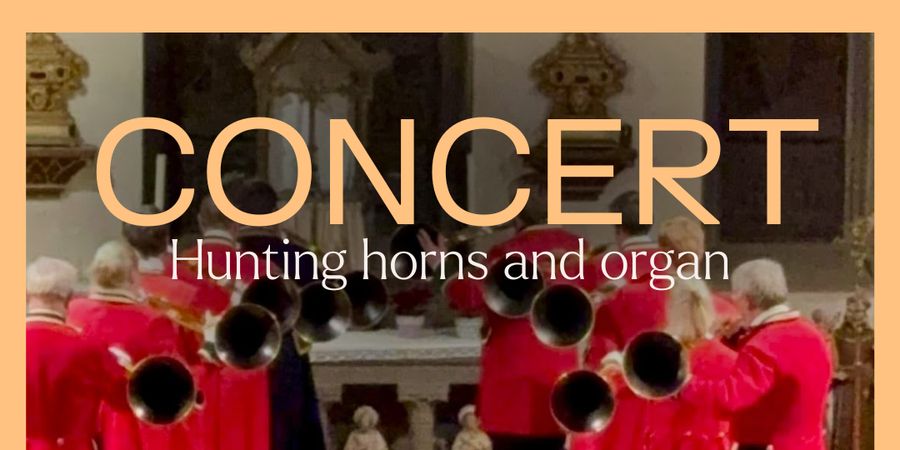 image - Concert met jachthoorns en orgel