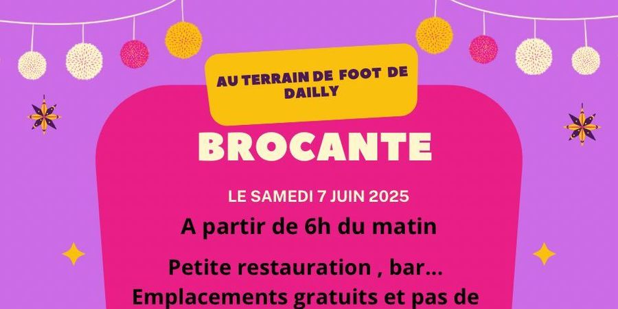 image - Brocante de Dailly (Couvin)