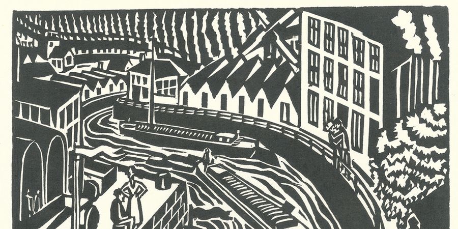 image - Masereel - Verhaeren: dialoog in zwart en wit 