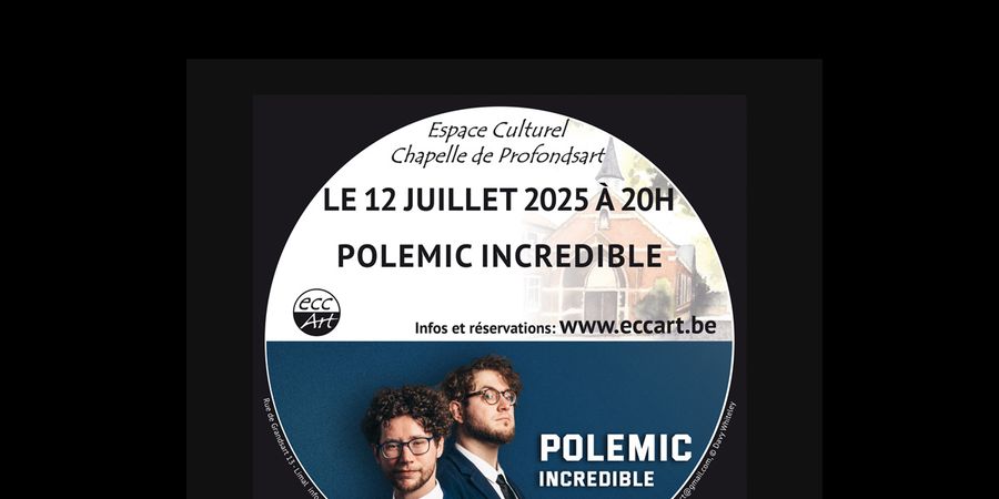 image - Polemic Incredible, Covers avec loopstation, à la chapelle de Profondsart