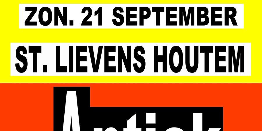 image - Antiek & Rommelmarkt te Sint-Lievens-Houtem