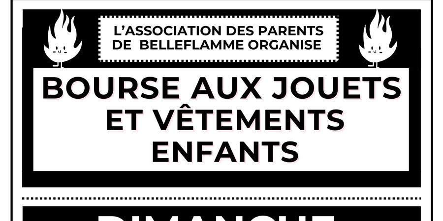 image - BOURSE AUX JOUETS ET VÊTEMENTS D'ENFANTS