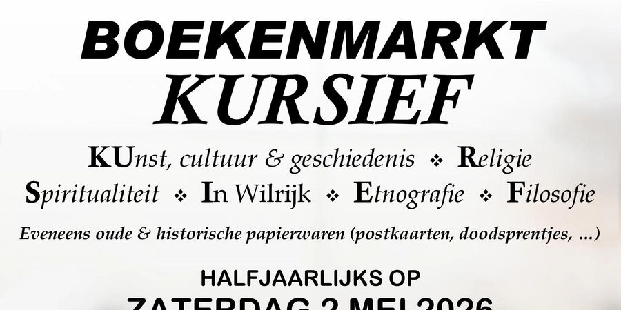 image - Boekenmarkt Kursief