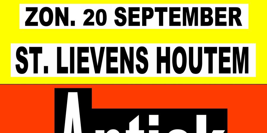 image - Antiek & Rommelmarkt te Sint-Lievens-Houtem