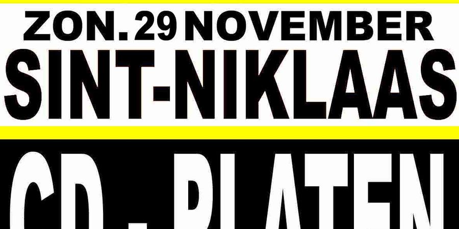 image - Cd & platenbeurs + Boekenbeurs te Sint-Niklaas