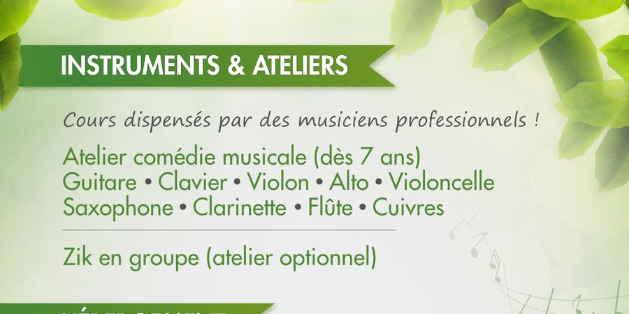 image - STAGE DE MUSIQUE A MARBEHAN