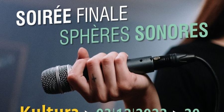 image - Finale Live Sphères Sonores – Musiques Actuelles