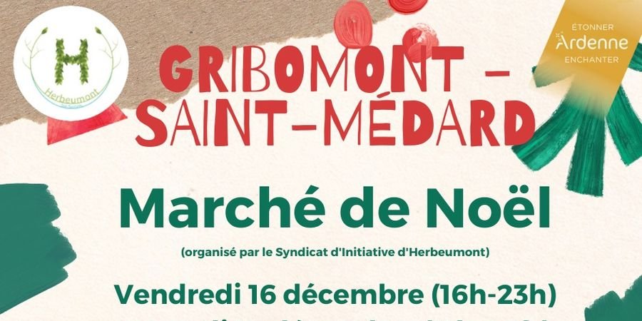 image - Marché de Noël de Gribomont/Saint-Médard.