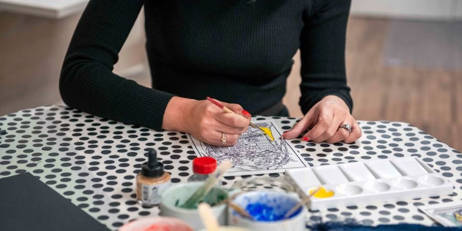 image - Open atelier: schilderen met pigmenten & schrijven met een ganzenveer
