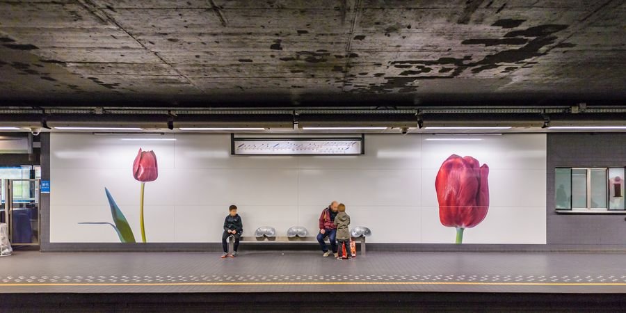 image - L'art dans le métro bruxellois