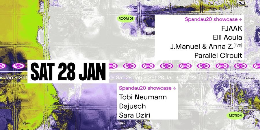 image - Spandau20 showcase w/ FJAAK & Elli Acula