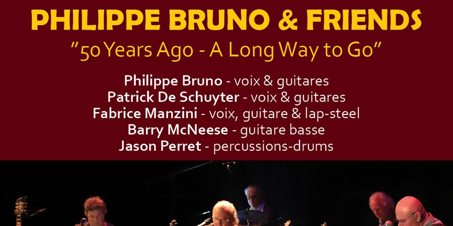 image - PHILIPPE BRUNO & FRIENDS Nieuwe albumtour 