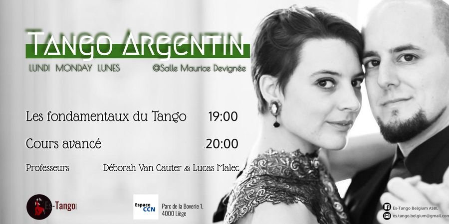 image - Initiation Gratuite au Tango Argentin @ParcdelaBoverie