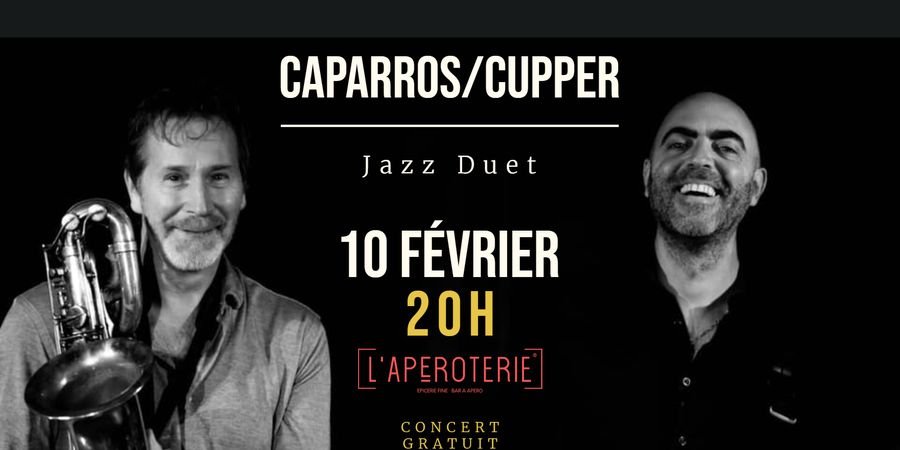 image -  Jazz/Musique Brésilienne: Caparros-Cupper duo