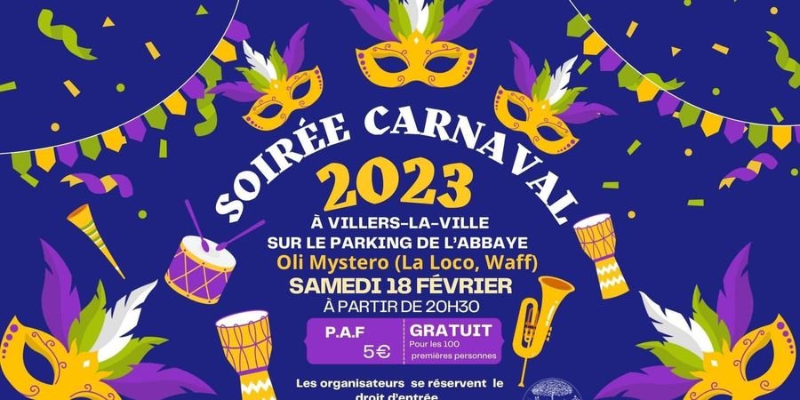 image - Carnaval de Villers-La-Ville 2023