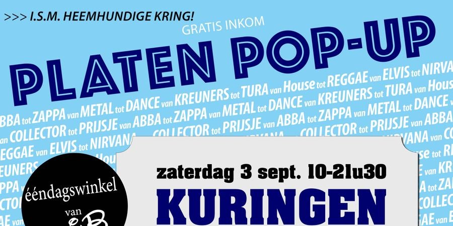 image - Platen & cd pop-up Kuringen