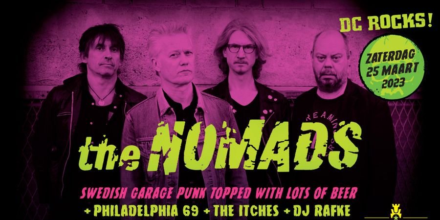 image - DC Rocks! / The Nomads + Philadelphia 69 + Itches + Rafke (The Paranoiacs)