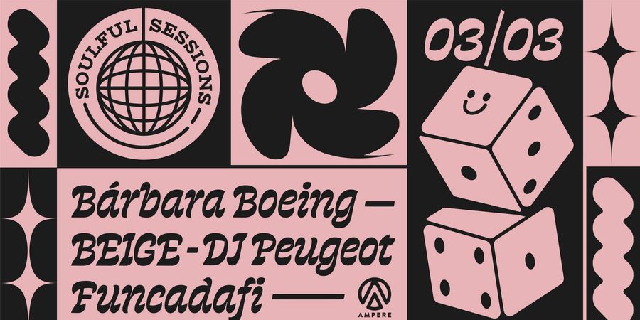 image - Soulful Sessions with Bárbara Boeing, Beige, DJ Peugeot, Funcadafi