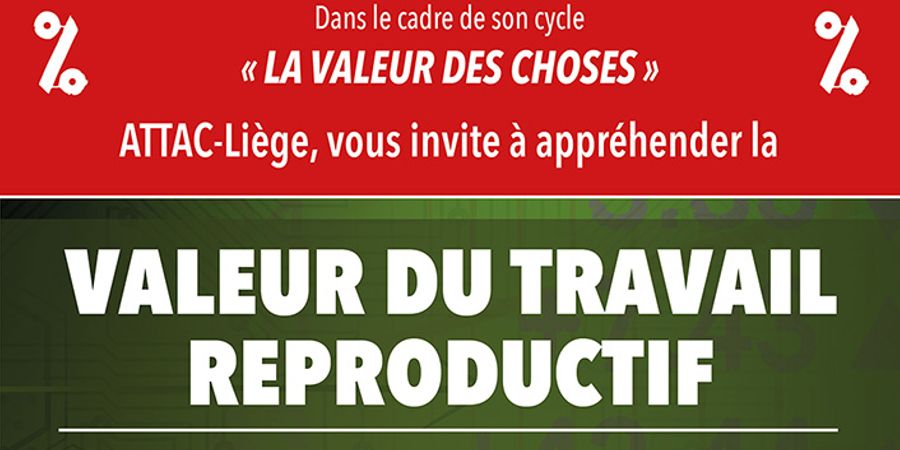 image - Atelier : La valeur du travail reproductif