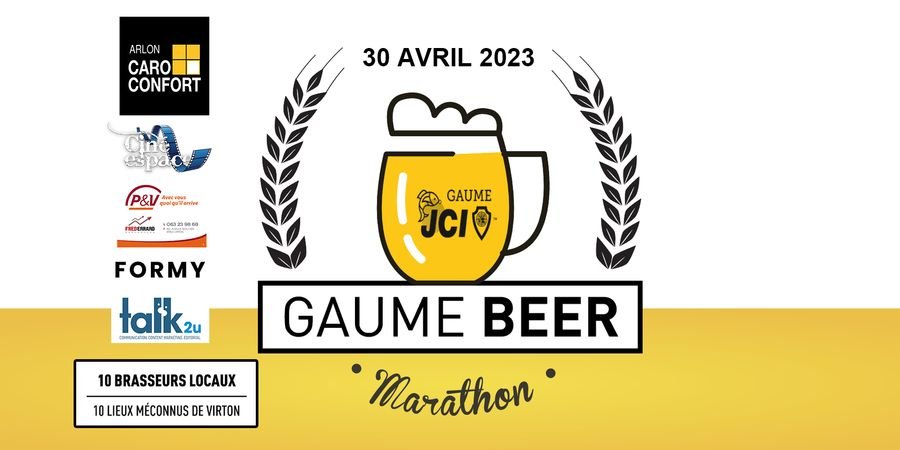 image - Gaume Beer Marathon à Virton
