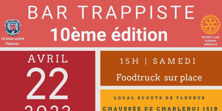 image - Bar Trappiste 10ème Edition