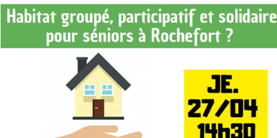 image - Habitat partagé, participatif et solidaire pour séniors à Rochefort?