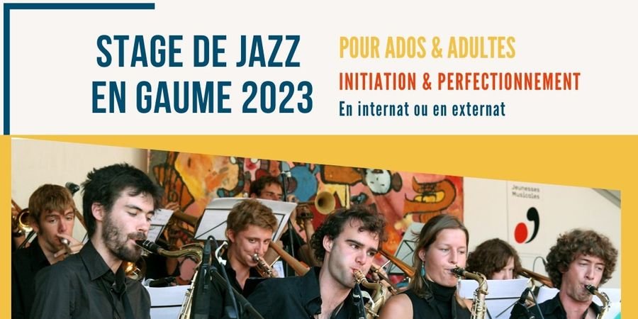 image - Stage de Jazz en Gaume