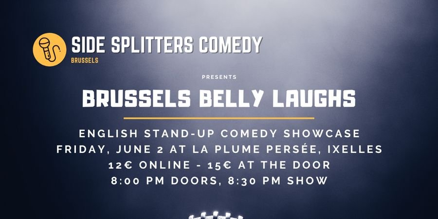 image - Brussels Belly Laughs: English-speaking stand-up comedy showcase