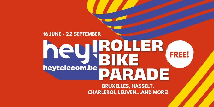 image - hey! telecom Roller Bike Parade - Bruxelles