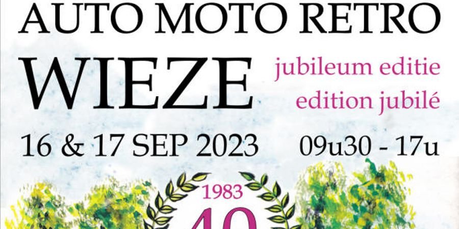image - Moto Retro Wieze - jubileum editie