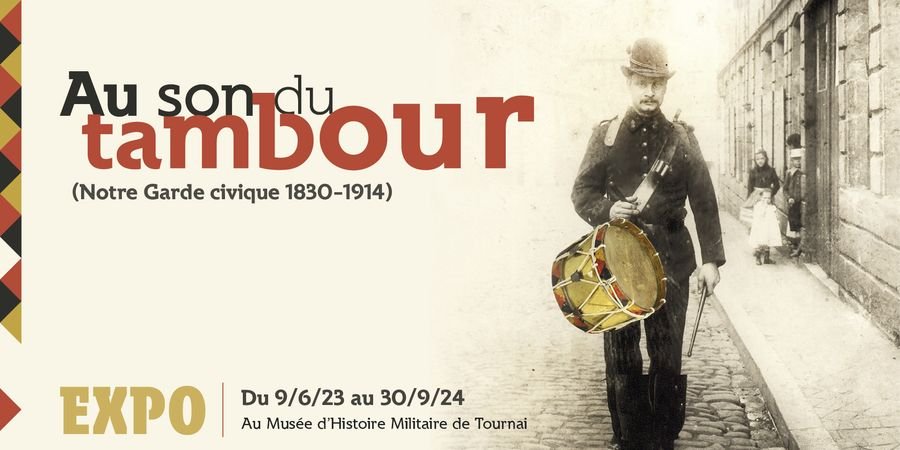 image - Au son du tambour (Notre Garde civique 1830-1914)