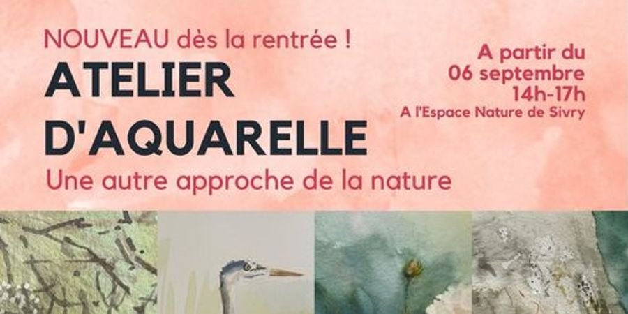 image - Atelier d'aquarelle naturaliste