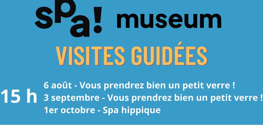 image - Visite guidée gratuite au Musée de la Ville d'eaux