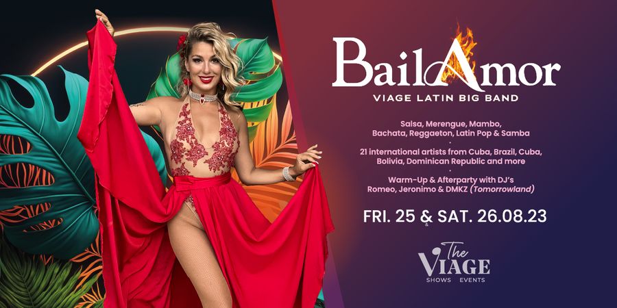 image - BailAmor // VIAGE Latin Big Band