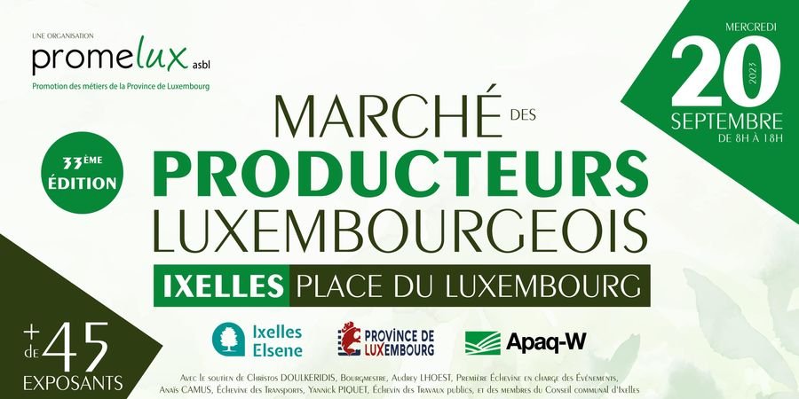 image - Marché des Producteurs luxembourgeois